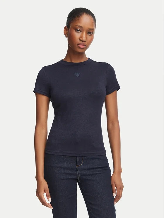 Guess T-shirt Collo a lupetto