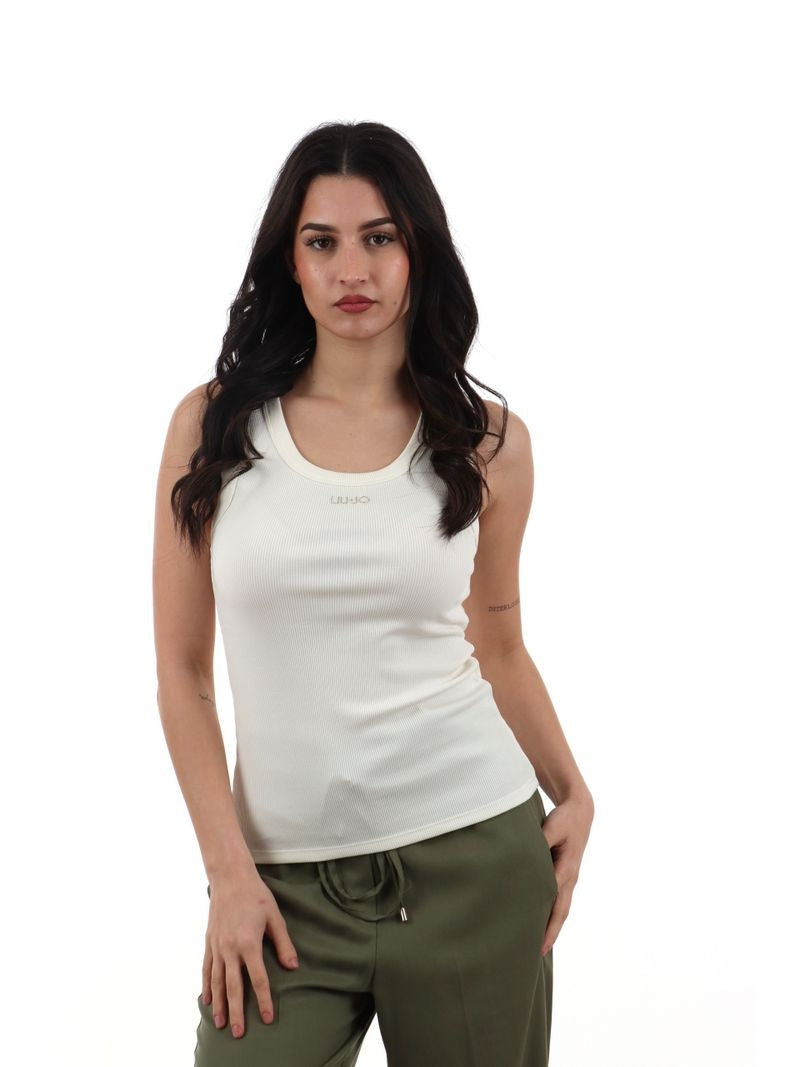 Liu Jo Canotta con Logo Centrale in Piccolo