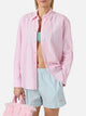 MC2 SAINT BARTH Camicia Meredith in Cotone a righe con Ricamo Saint Barth