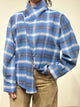 Haveone Camicia Scozzese Blù