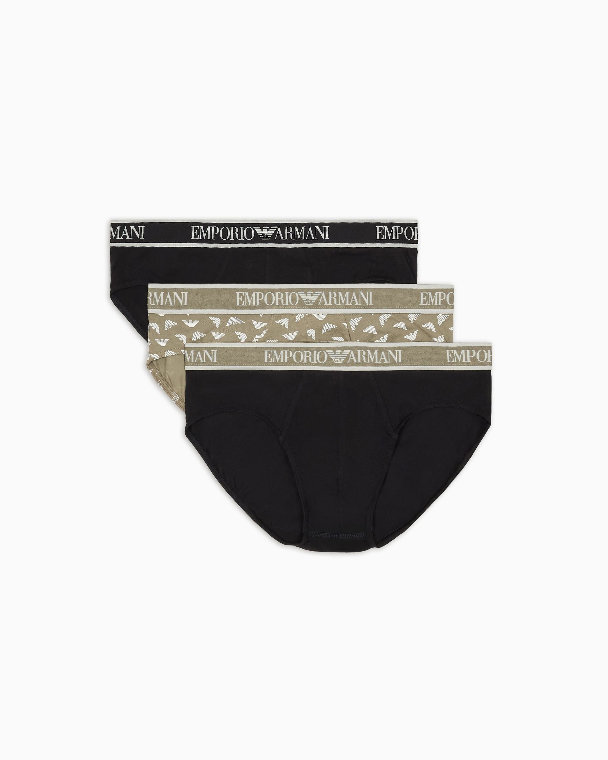 Emporio Armani Pack 3 Slip Core Logoband