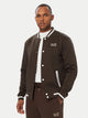 Armani EA7 Felpa Core Identity in Cotone con Collo Baseball