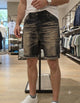 Jhavè Bermuda in Jeans Nero Sabbiato