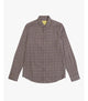 Gianni Lupo Camicia in Cotone Geometrica Verde