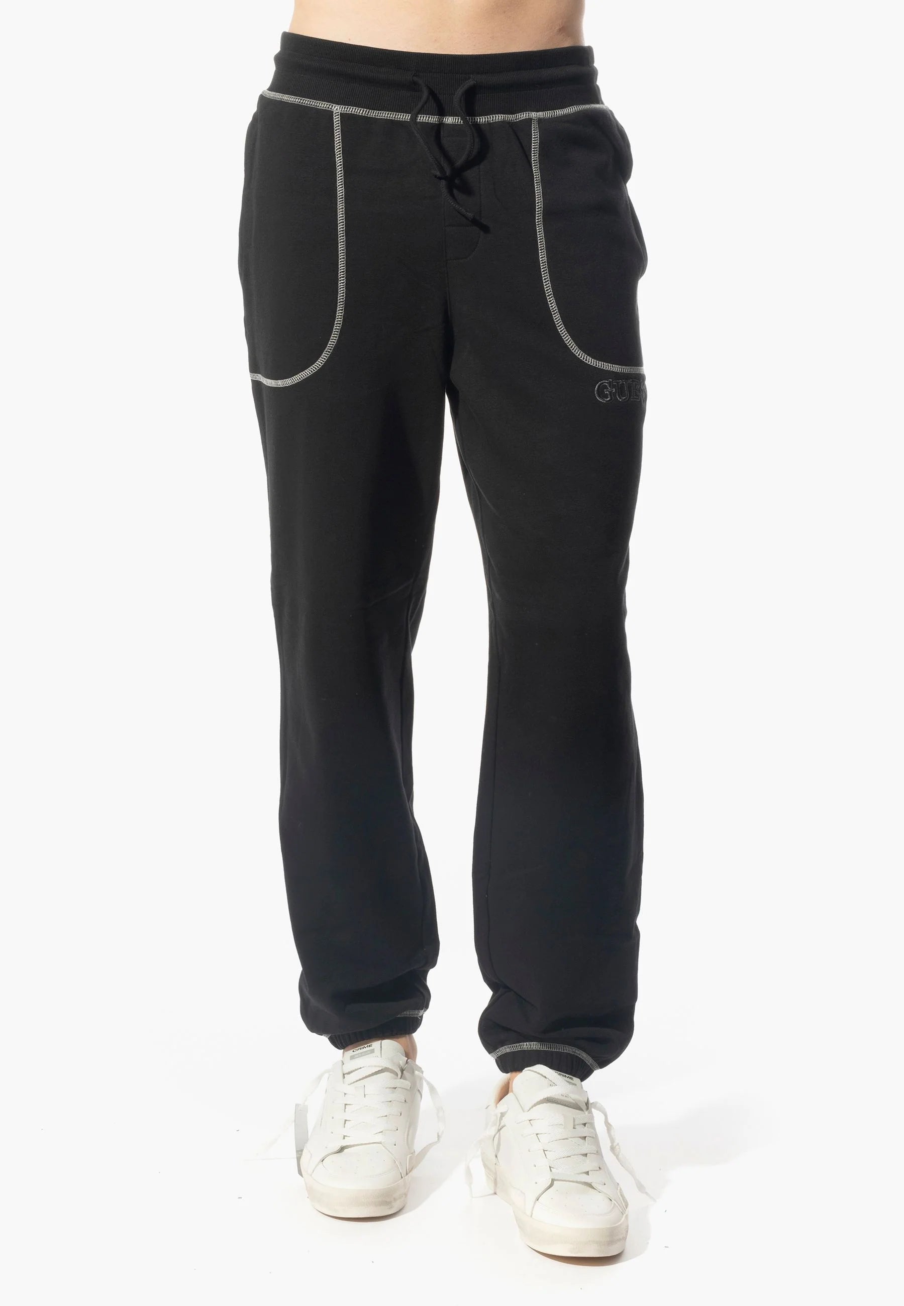 Guess Pantalone Jogger con Logo