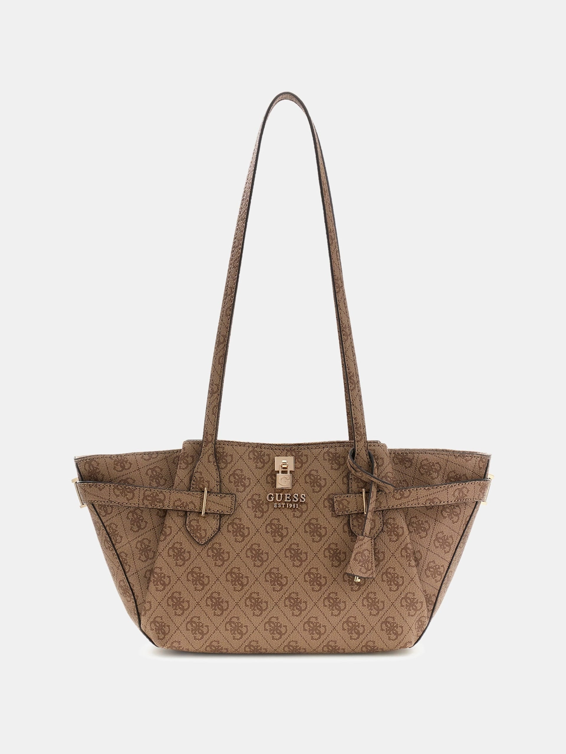 Guess Borsa Tracolla Logo Yesba Marrone