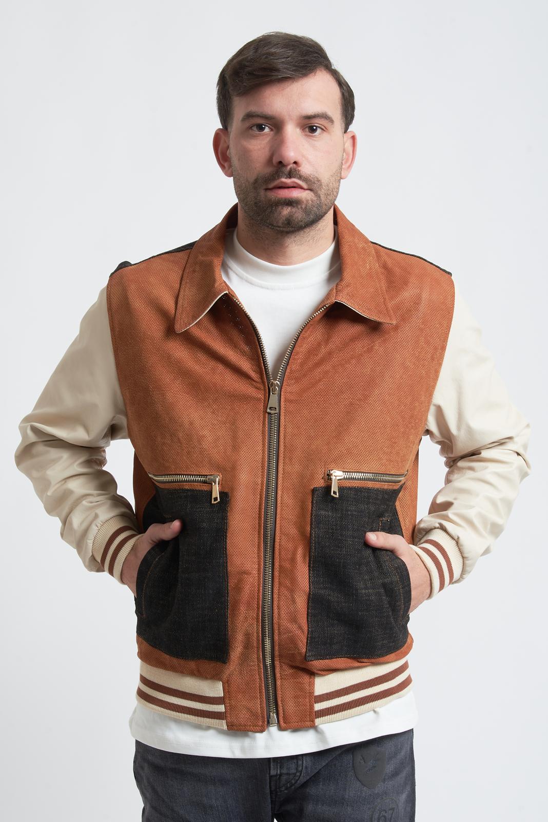 Artik Denim Giubbino Stile Casual