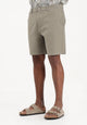 Armani Exchange Short in Lino 
Verde Militare