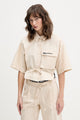 Karl Lagerfeld Jeans Camicia con Tascone sul Petto 
Beige