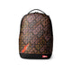 R372 Zaino con Spalline Imbottite Marrone