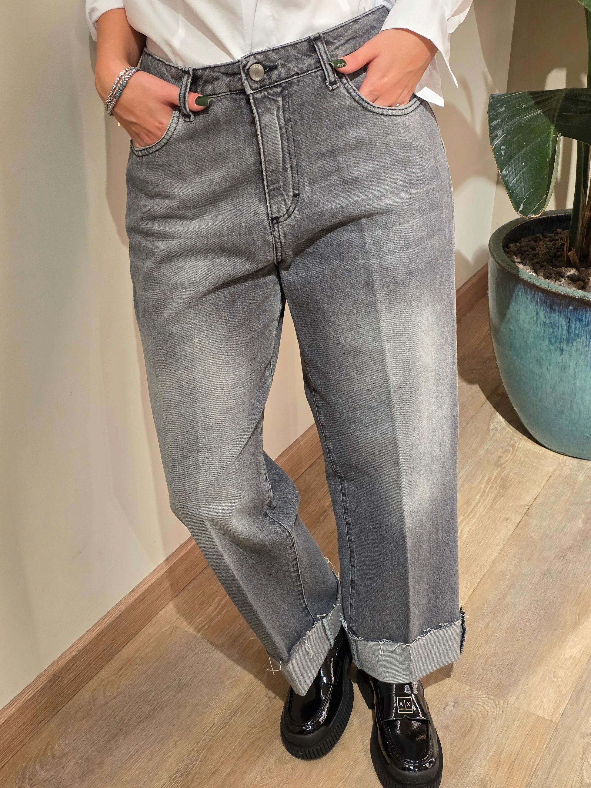 Le Streghe Jeans Grigio