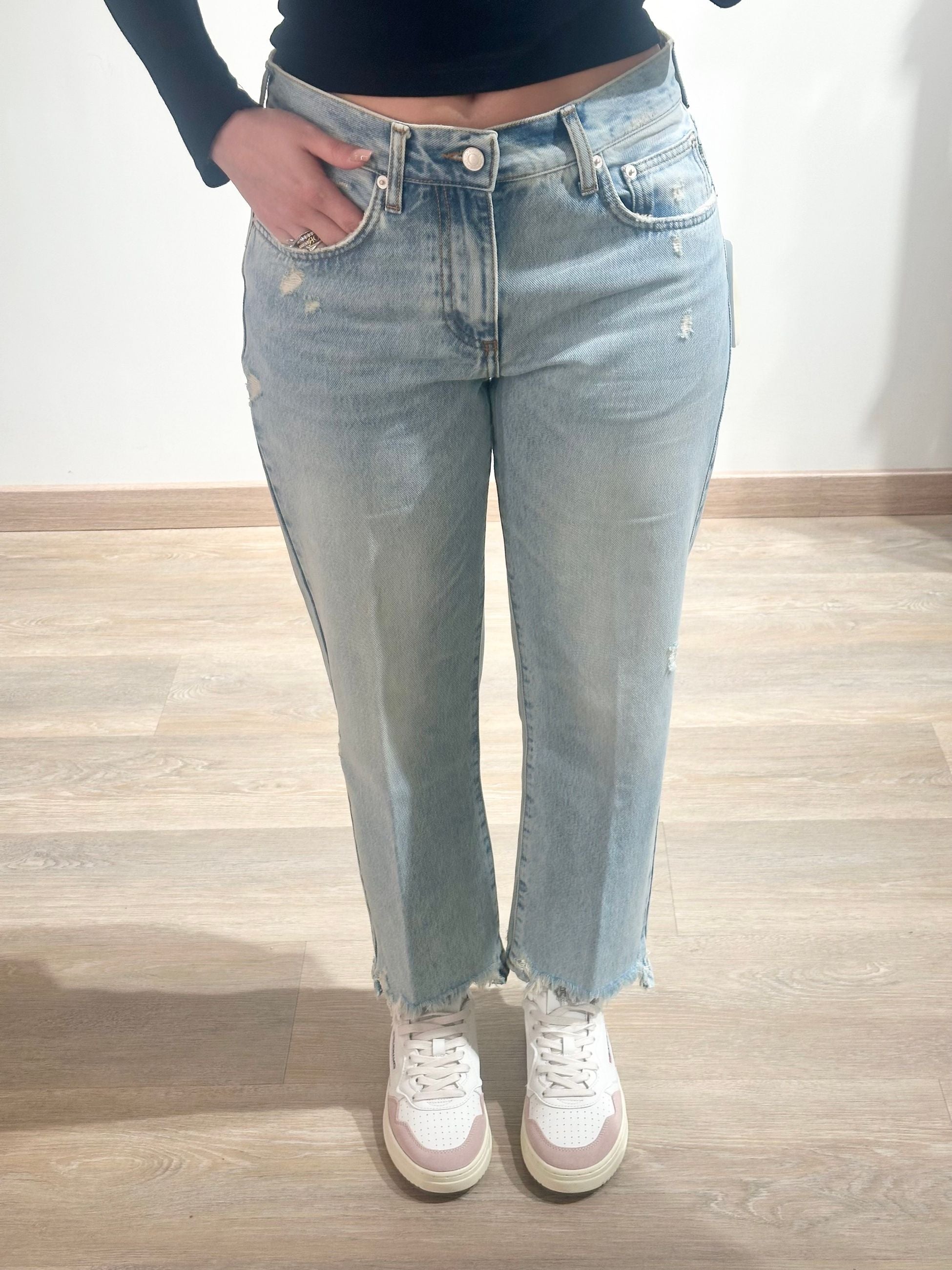 Vicolo Jeans a Gamba Dritta 
Blù