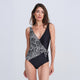 Rasdemar Costume intero con spalline larghe 
Nero Bianco