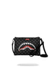 Sprayground Pochette Sharks In Paris Wtf Bubble Black Check Crossover Clutch Nero