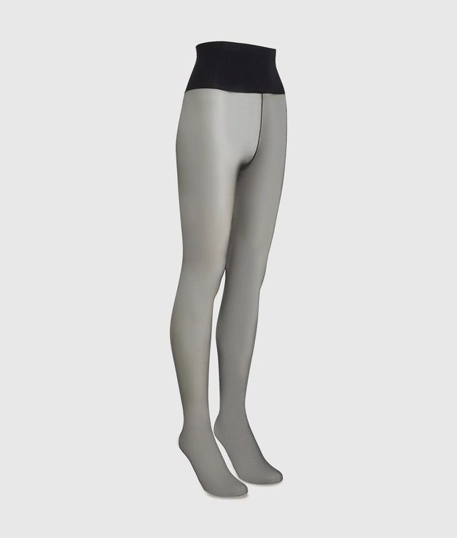 Karll Lagerfeld Jeans Collant con Riga Signature Nero
