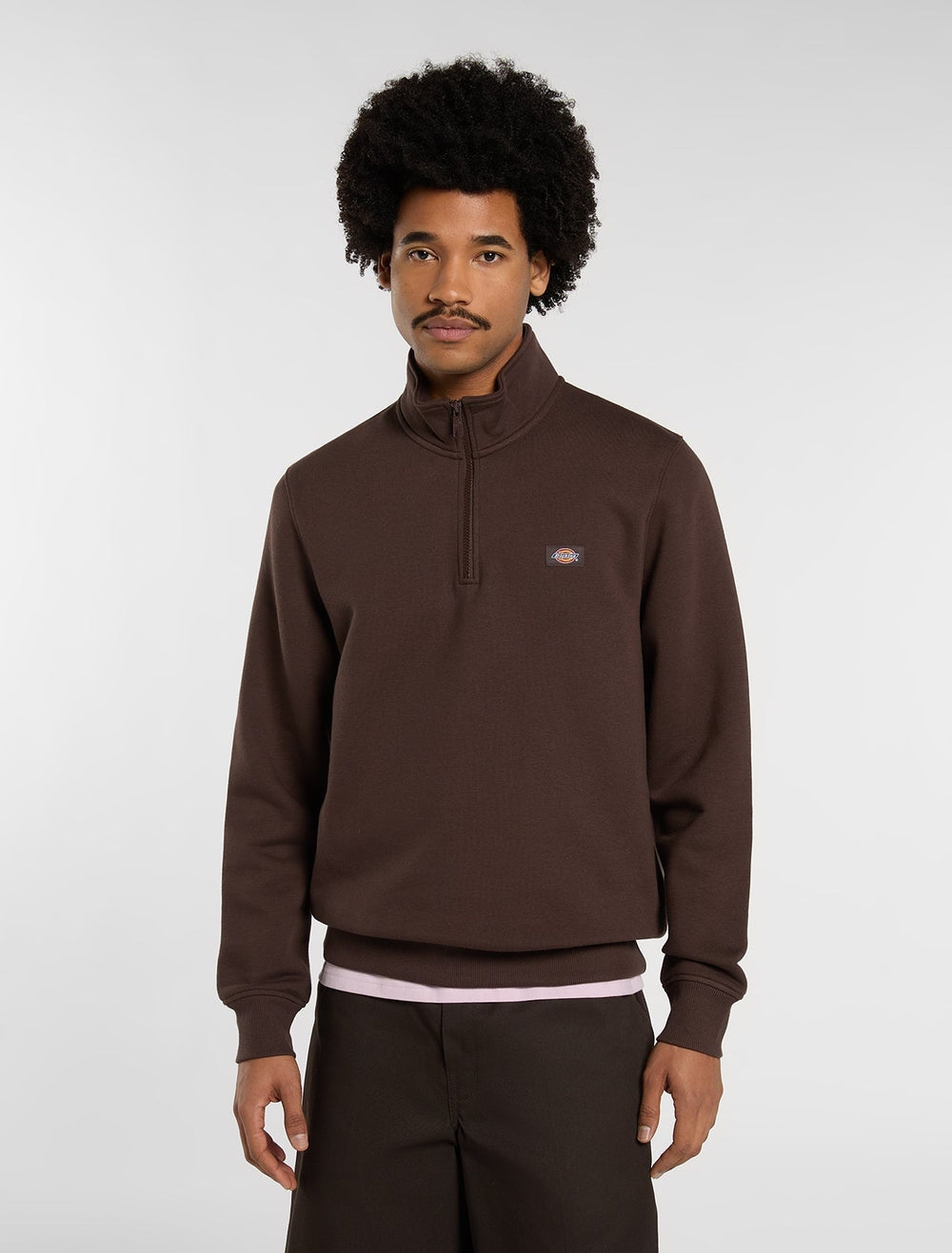 Dickies Felpa Oakport con Cerniera Corta