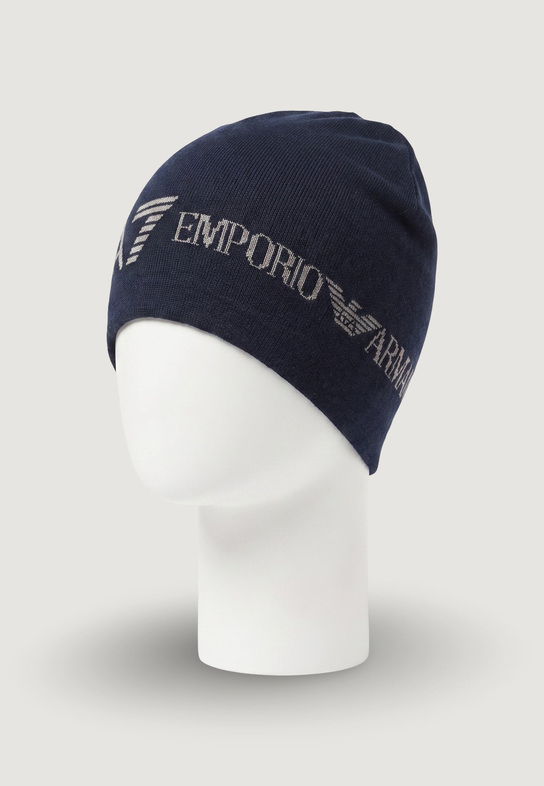 Armani EA7 Cappello con Logo a Contrasto