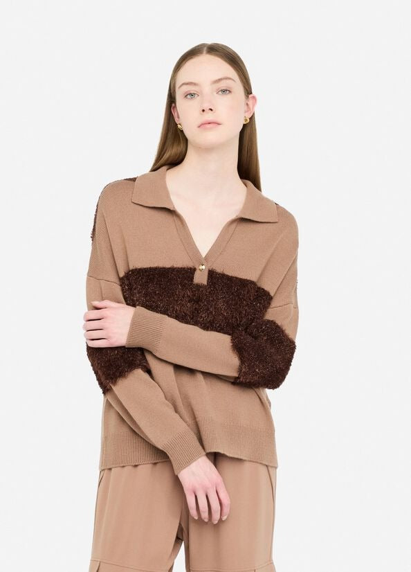 Liu Jo Maglia in Lana a Righe