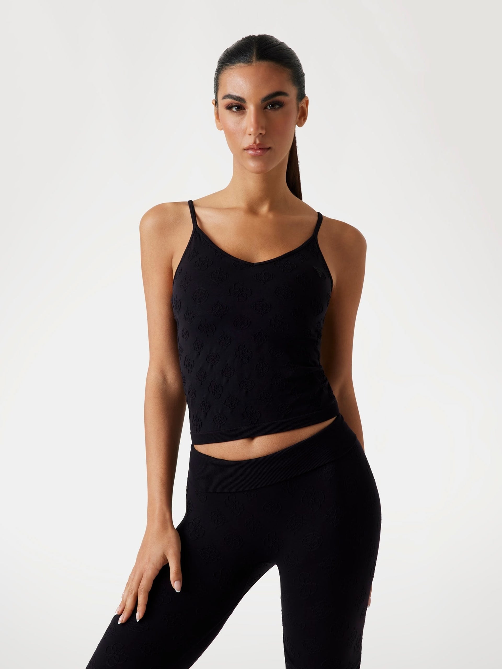 Guess Active Canotta con logo all over