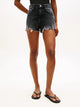 Tommy Jeans Short in Denim con Dettagli Distressed
Nero