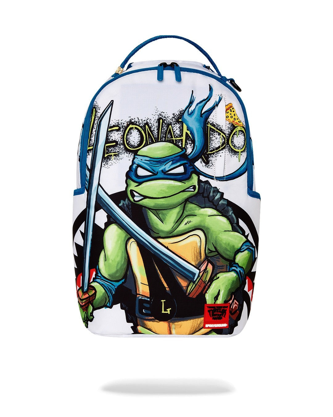 Sprayground Zaino Tmnt Mutant Mayhem Leo Dlxr Bianco