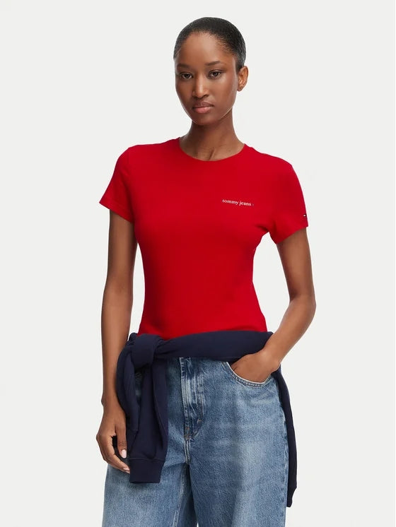 Tommy Hilfiger T-shirt Slim Fit con Logo