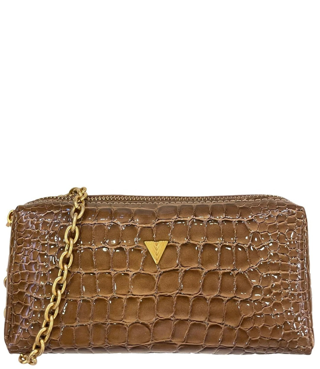 VICOLO Borsa Shibuya Pocket in Ecopelle Effetto "coco"