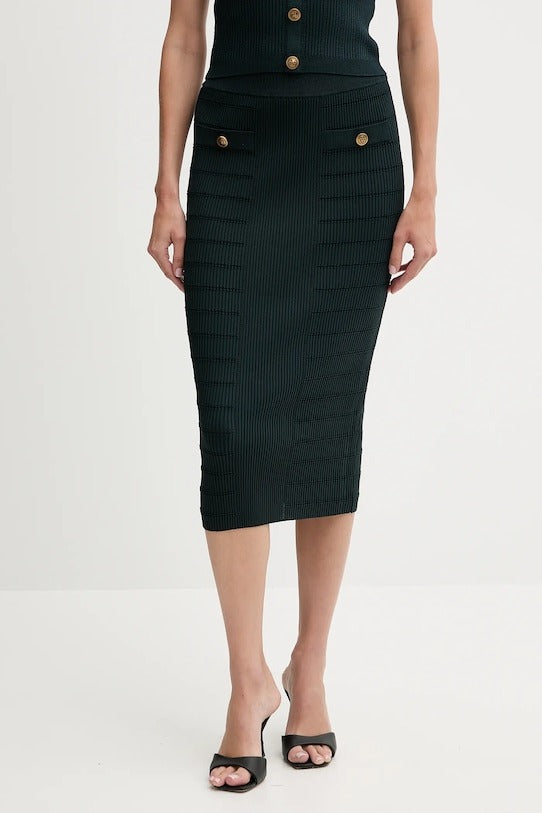 Guess Gonna a Tubino Maglia a Costine
Verde