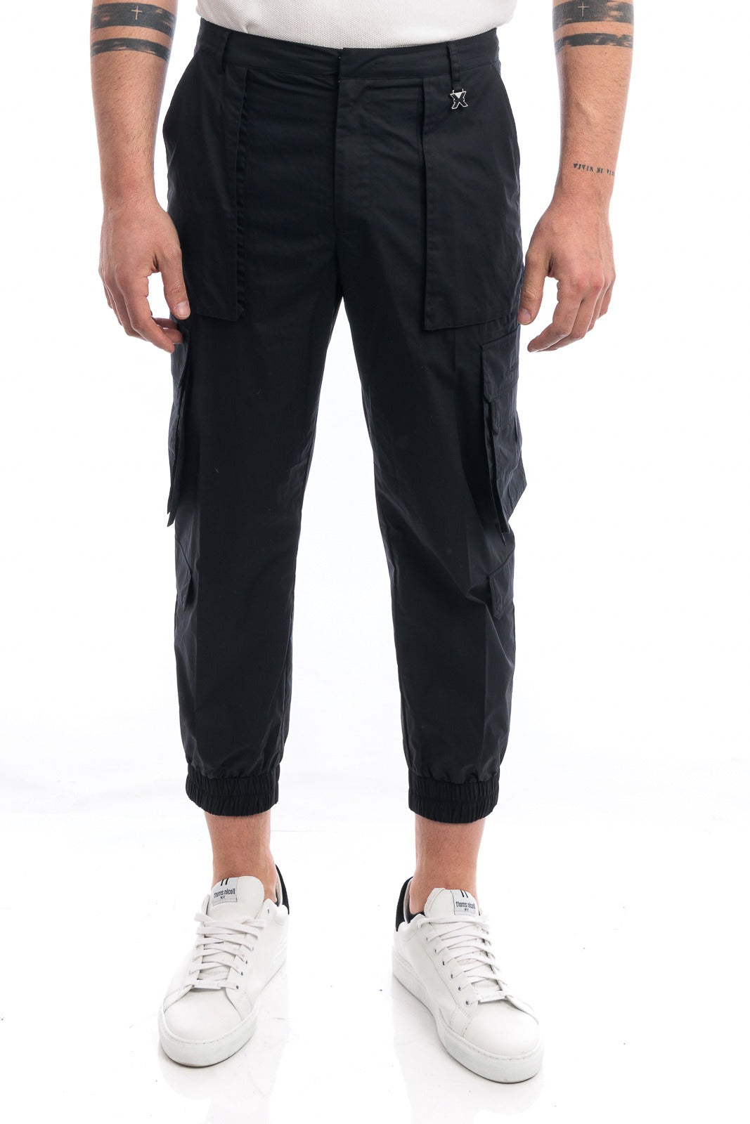 John Richmond X  Pantalone Cargo in Cotone
