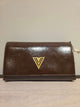 Vicolo Tessa Bag Medium Pochette Lucida con Logo V Metal