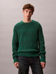 Calvin Klein Maglione Raglan in Misto Lana dal Taglio Relaxed