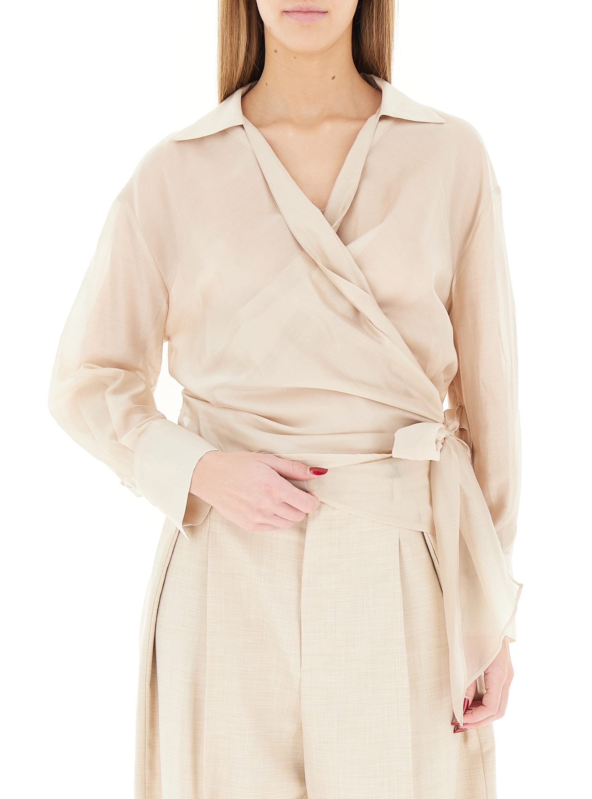 Vicolo Camicia con Fiocco
Beige