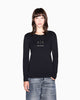 Armani Exchange T-shirt Vestibilità Regolare in Jersey Cotone Organico