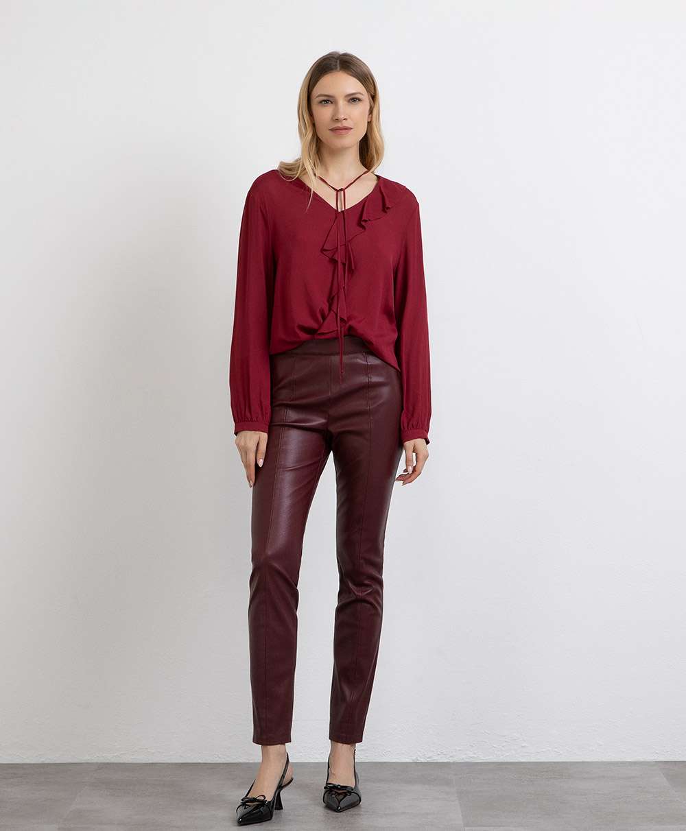 Markup Pantalone Chino Bordeaux