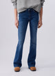 Liu Jo Jeans Flare con Inserto Elastico Blù