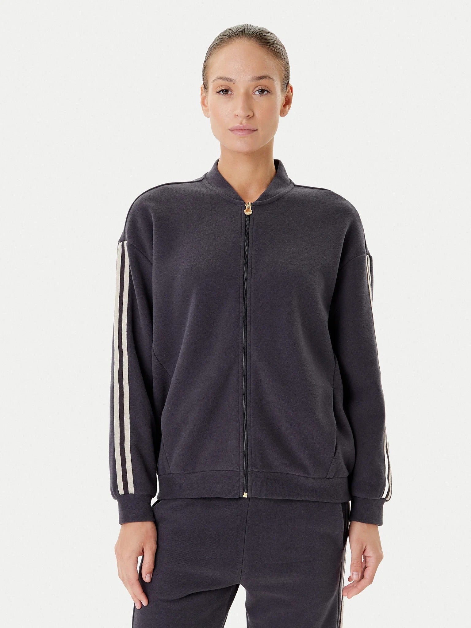 Armani EA7 Felpa con Cerniera e Bande