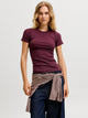 Jjxx  Jxfrankie T-shirt in Cotone Maniche Corte