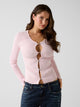 Guess Cardigan con Bottoni Gioiello