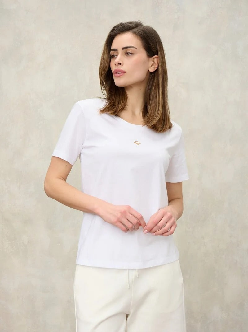 Blauer USA T-shirt Pumpies con Logo Minimal