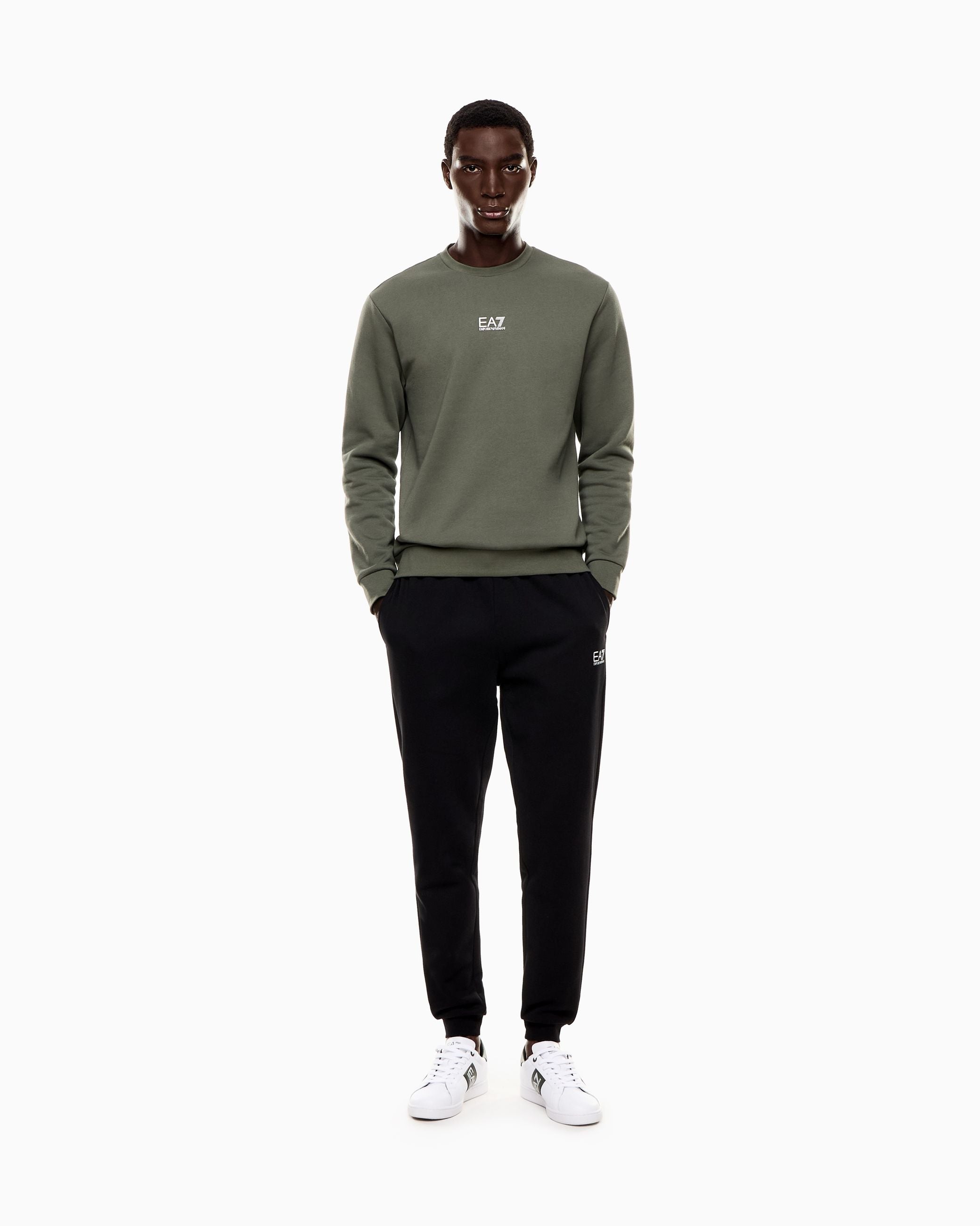 Armani EA7 Tuta Core Identity in Misto Cotone