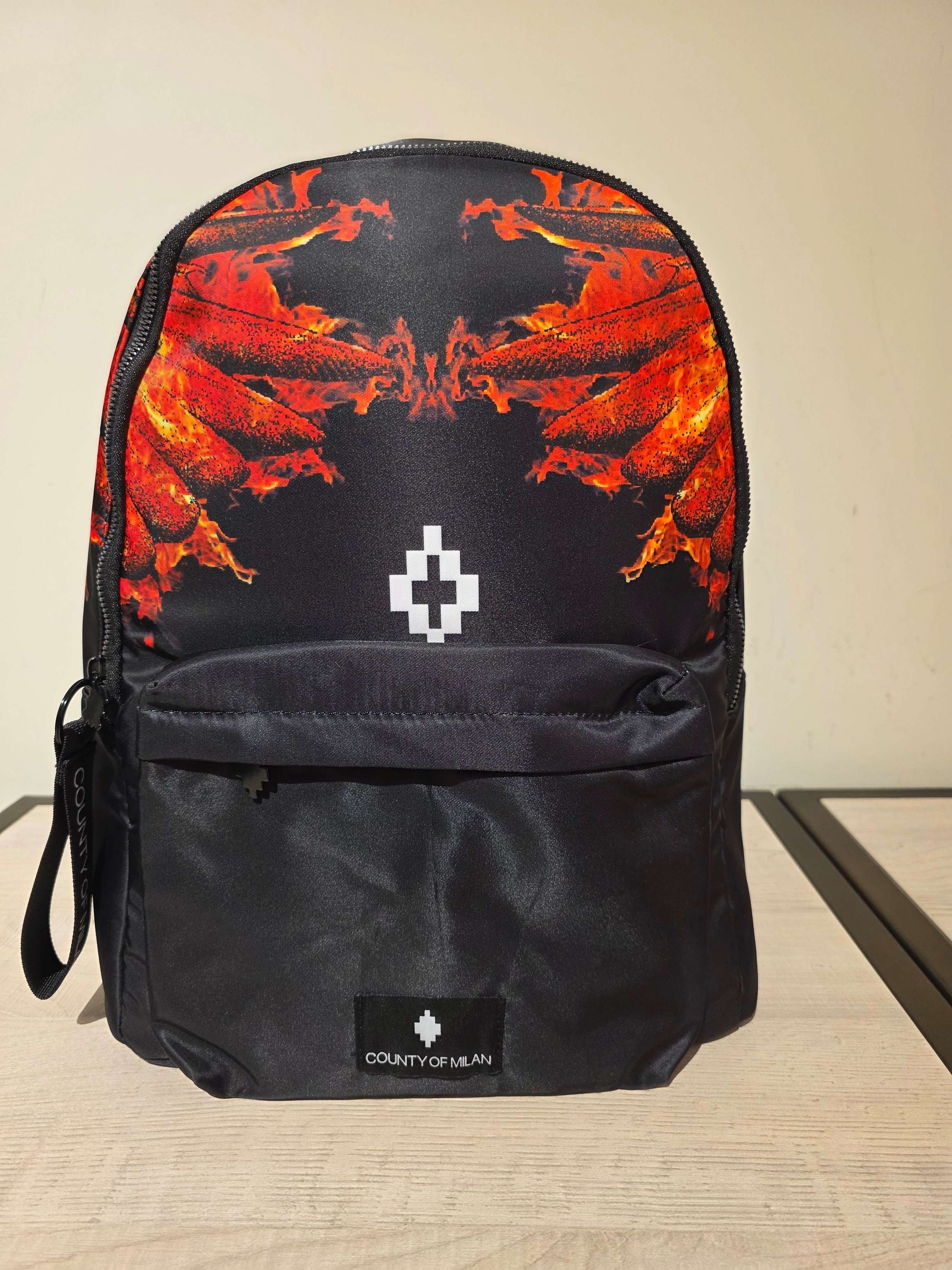 Marcelo Burlon Zaino in Nylon  Nero