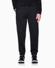 Armani Exchange Pantaloni a Vestibilità Regular in Jersey Jacquard Stretch Nero