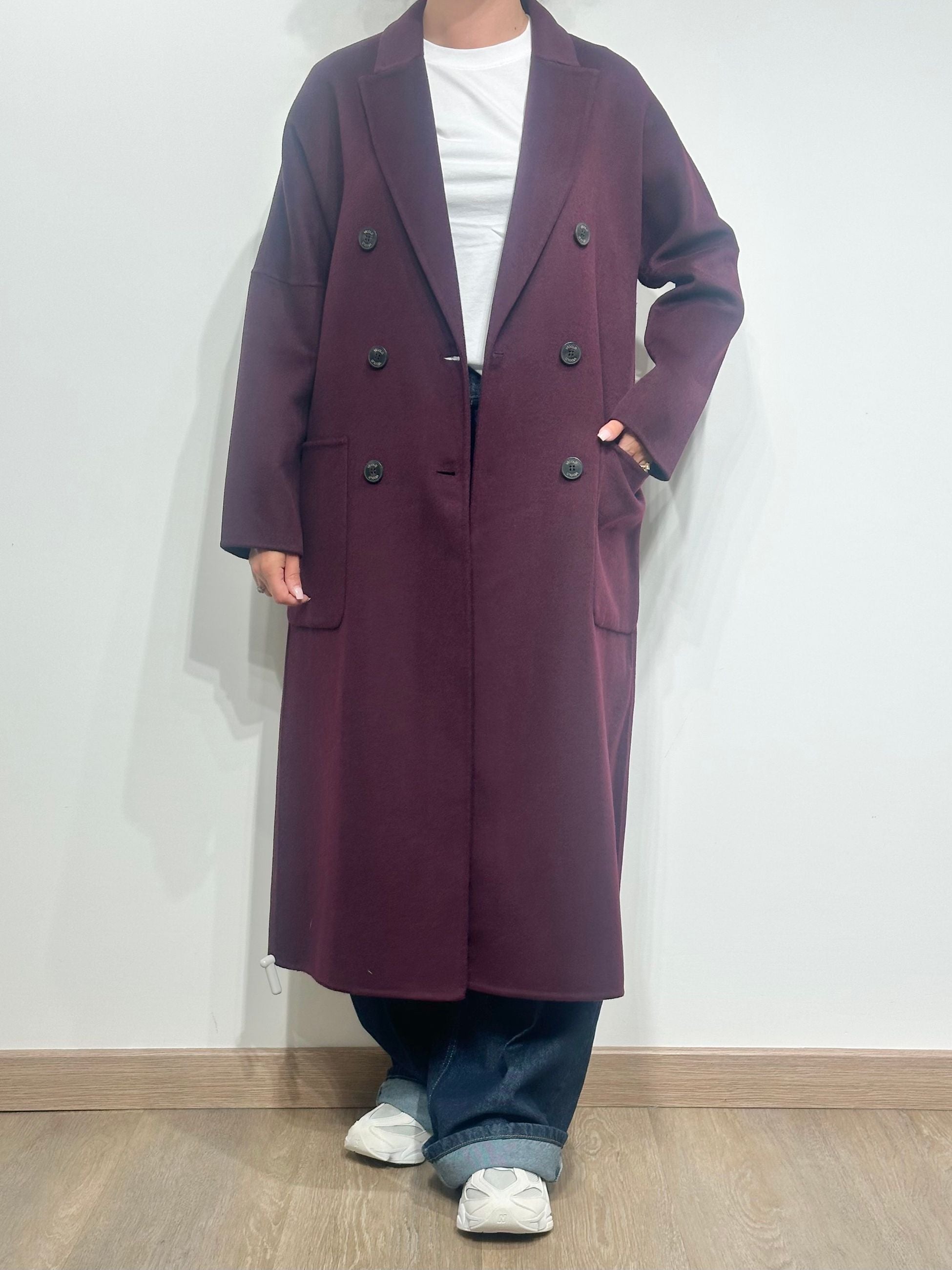 Vicolo Cappotto Lungo Doppiopetto