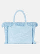 MC2 SAINT BARTH Borsa Vanity  Regular in Tessuto Effetto Spugna in Tinta Unita