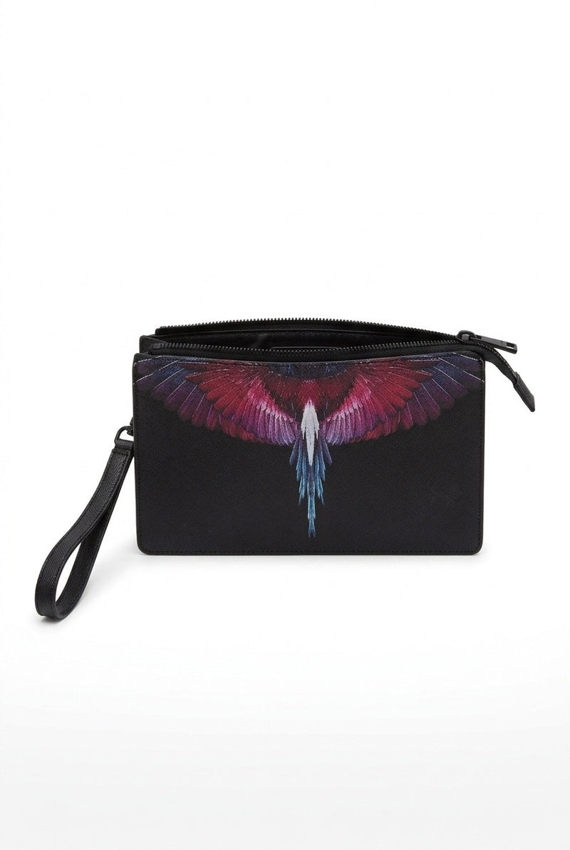 Marcelo Burlon Pochette Nero Fuxia
