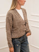 Haveone Cardigan Moulinè con Alamari Misto Lana
Marrone