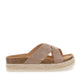 Superga Ciabatta con Doppia Fascia con Platfrom