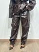 Haveone Pantalone Cargo Stampa Cocco Marrone