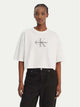 Calvin Klein Jeans T-shirt Monologo Taglia Squadrata