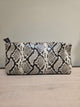 Vicolo Borsa Pochette Ark Medium Stampa Pitonata